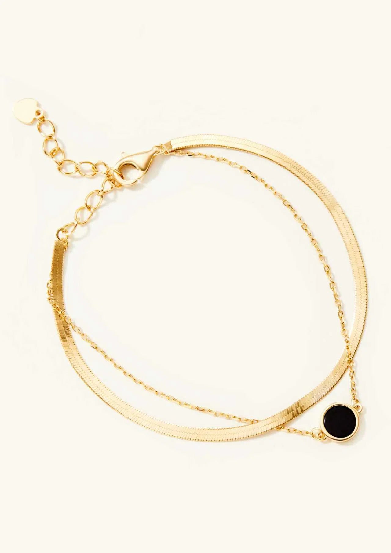 Double-Layer Chain Bracelet