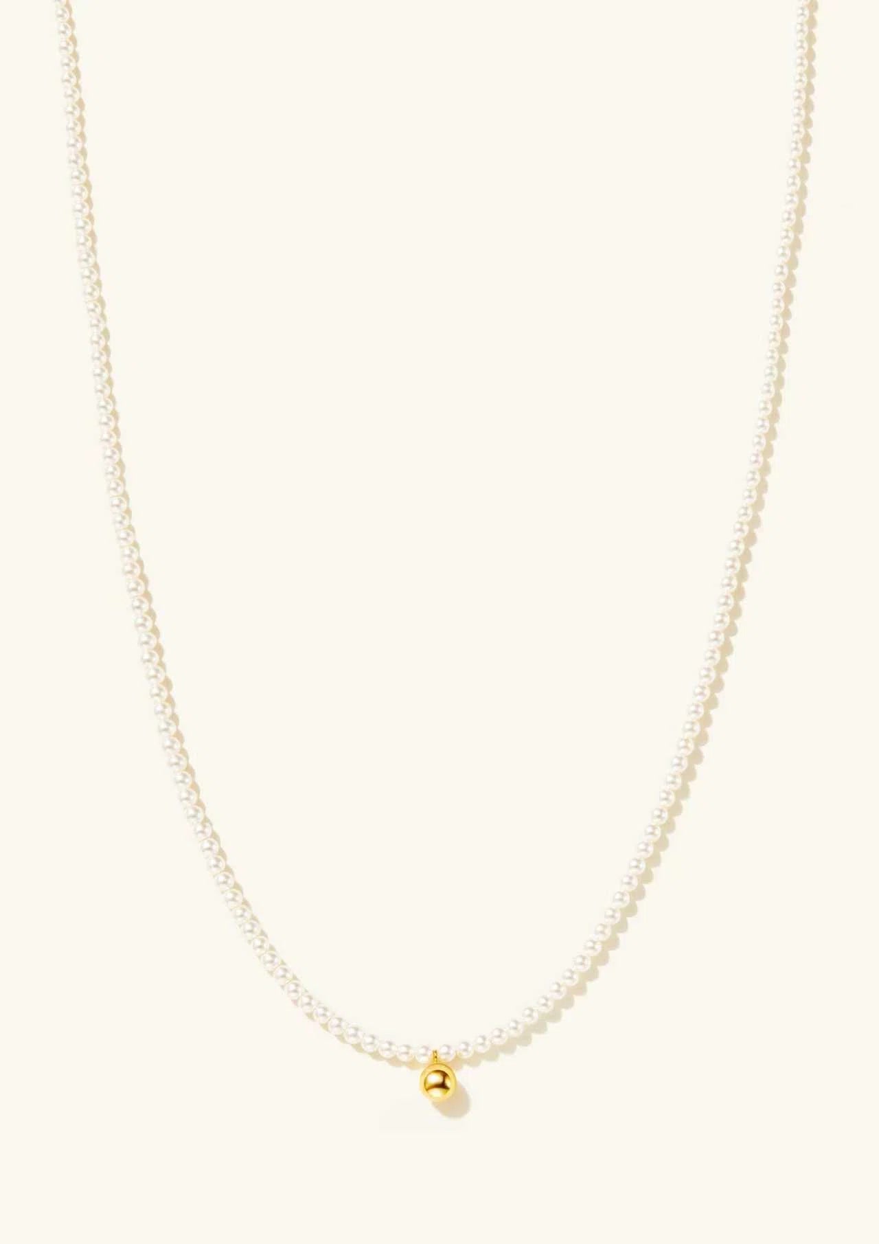 Mini Pearl Necklace