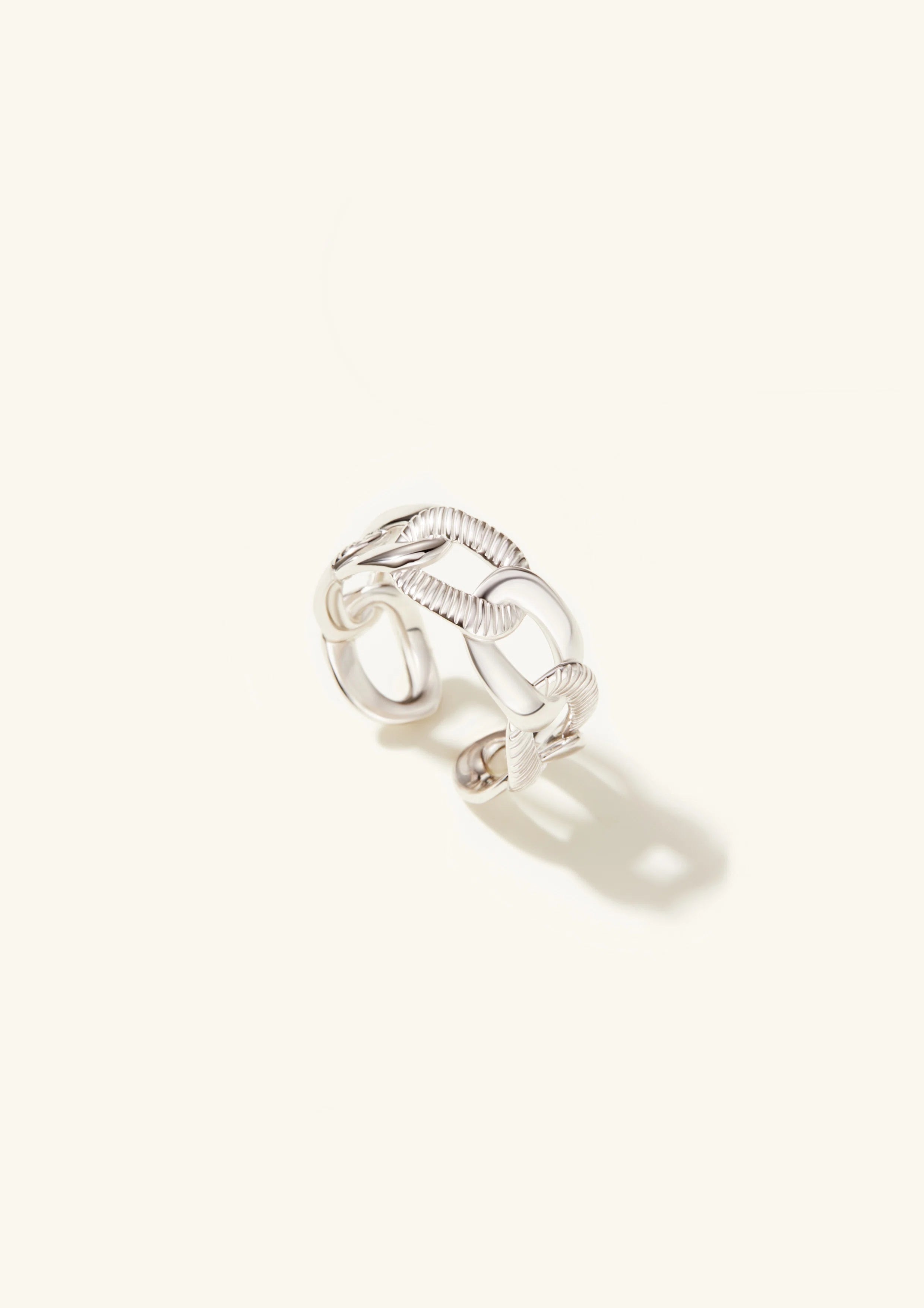 French Chain Open Ring