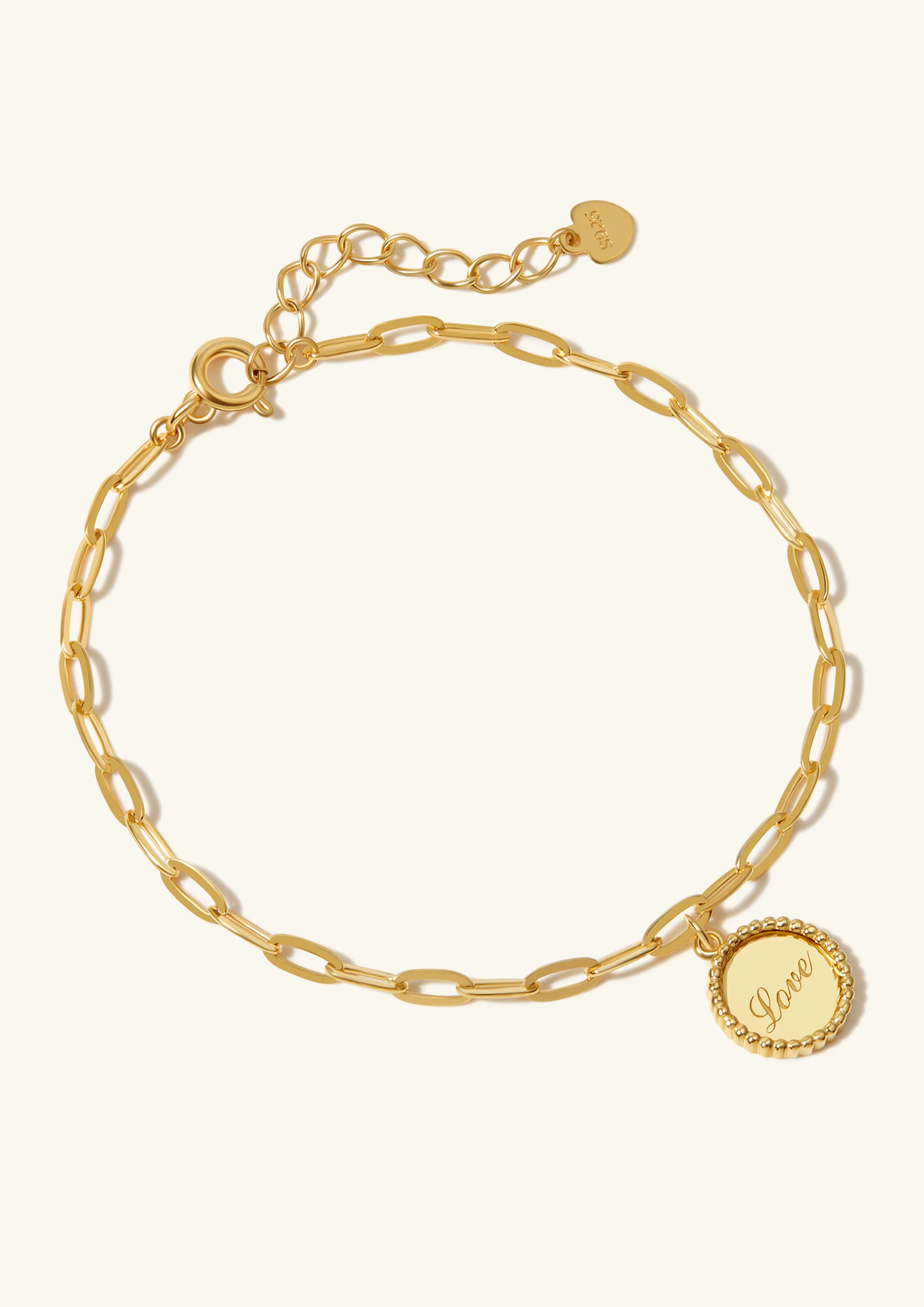 Letter Charm Bracelet