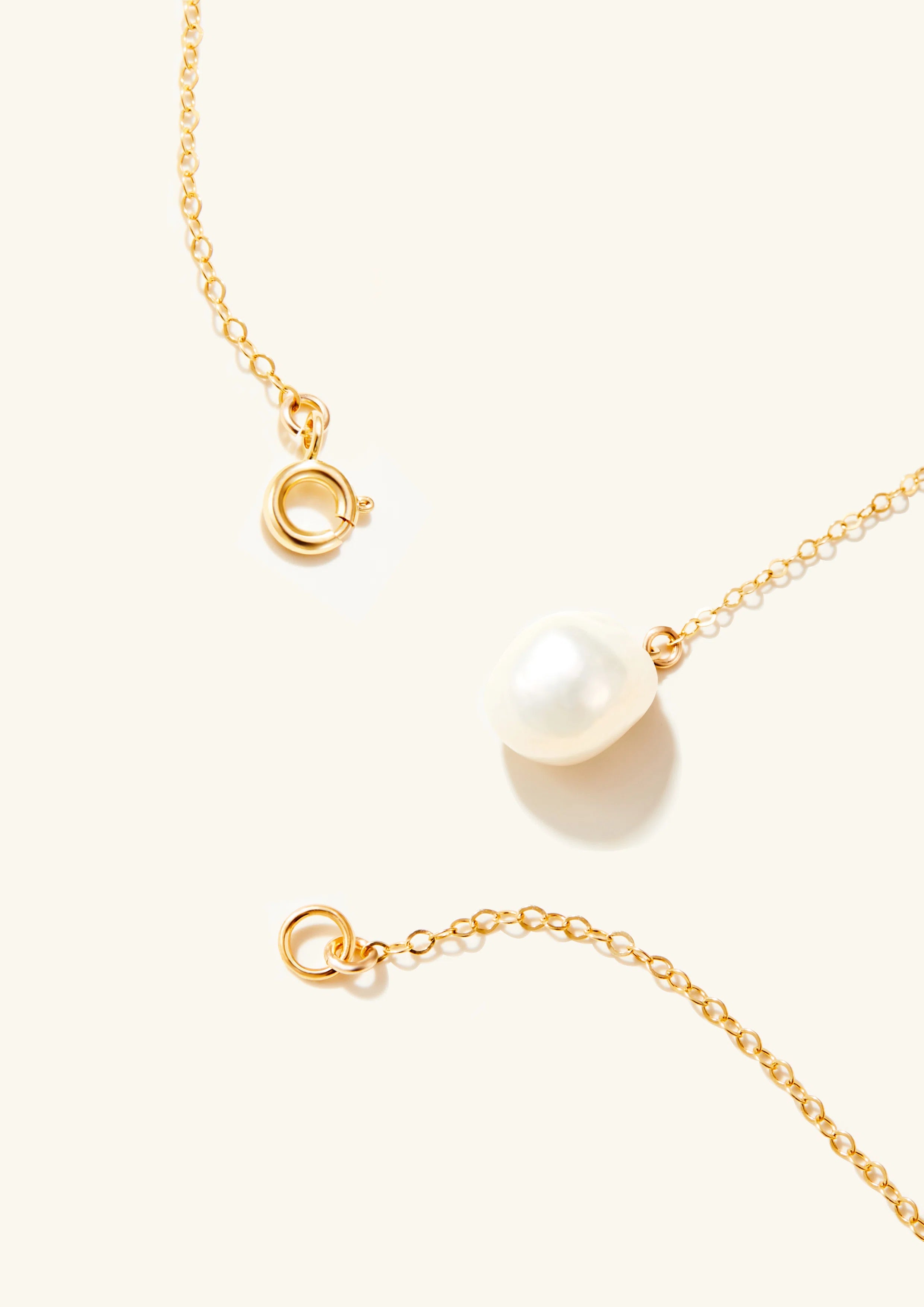 Baroque Pearl Y-Necklace