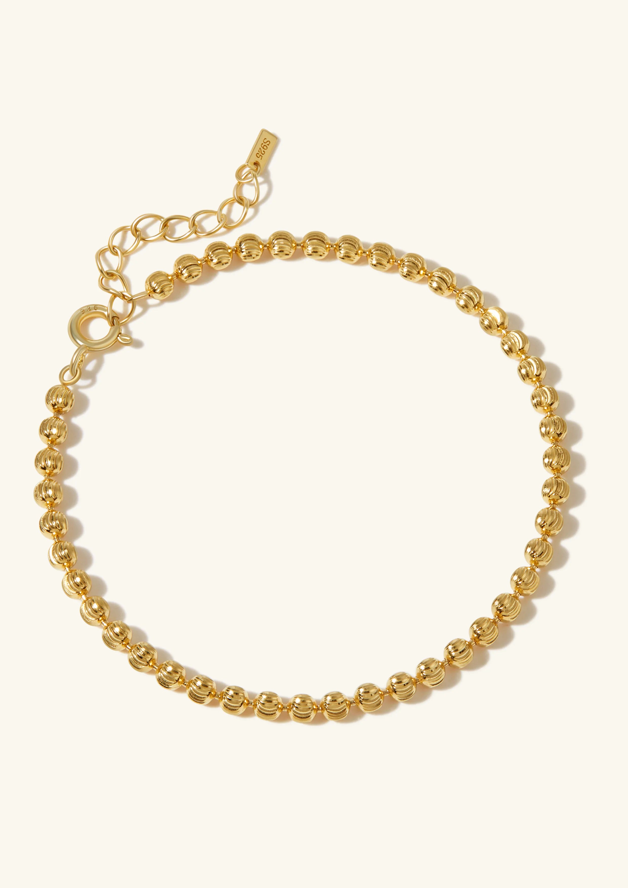 Radiant Dainty Bead Bracelet