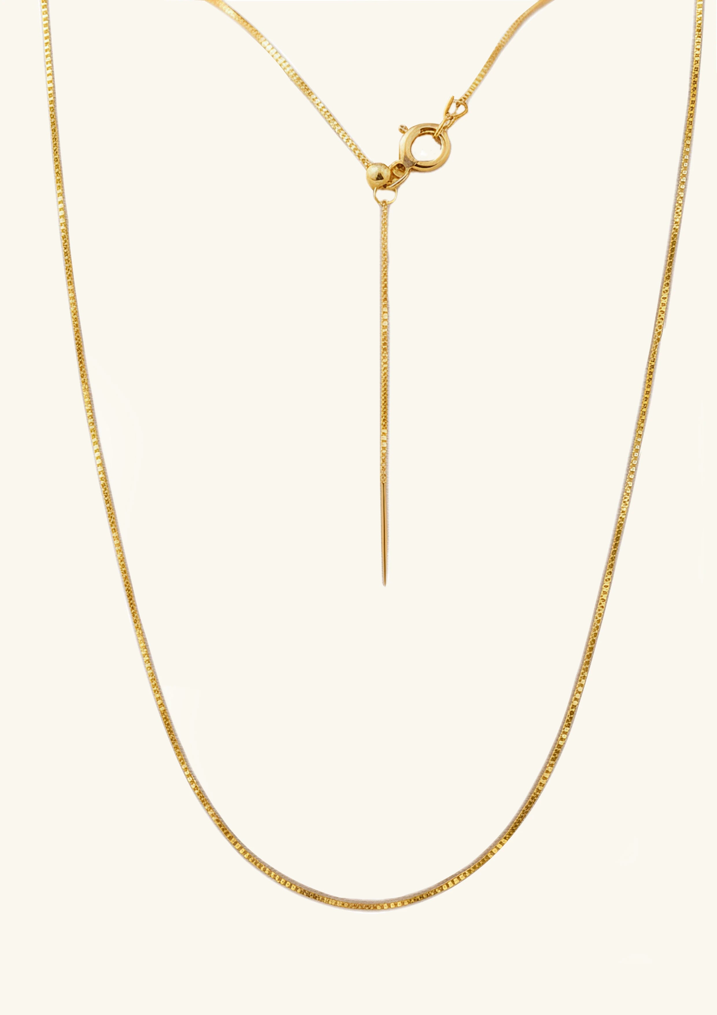 Fluid Thread-Through Necklace