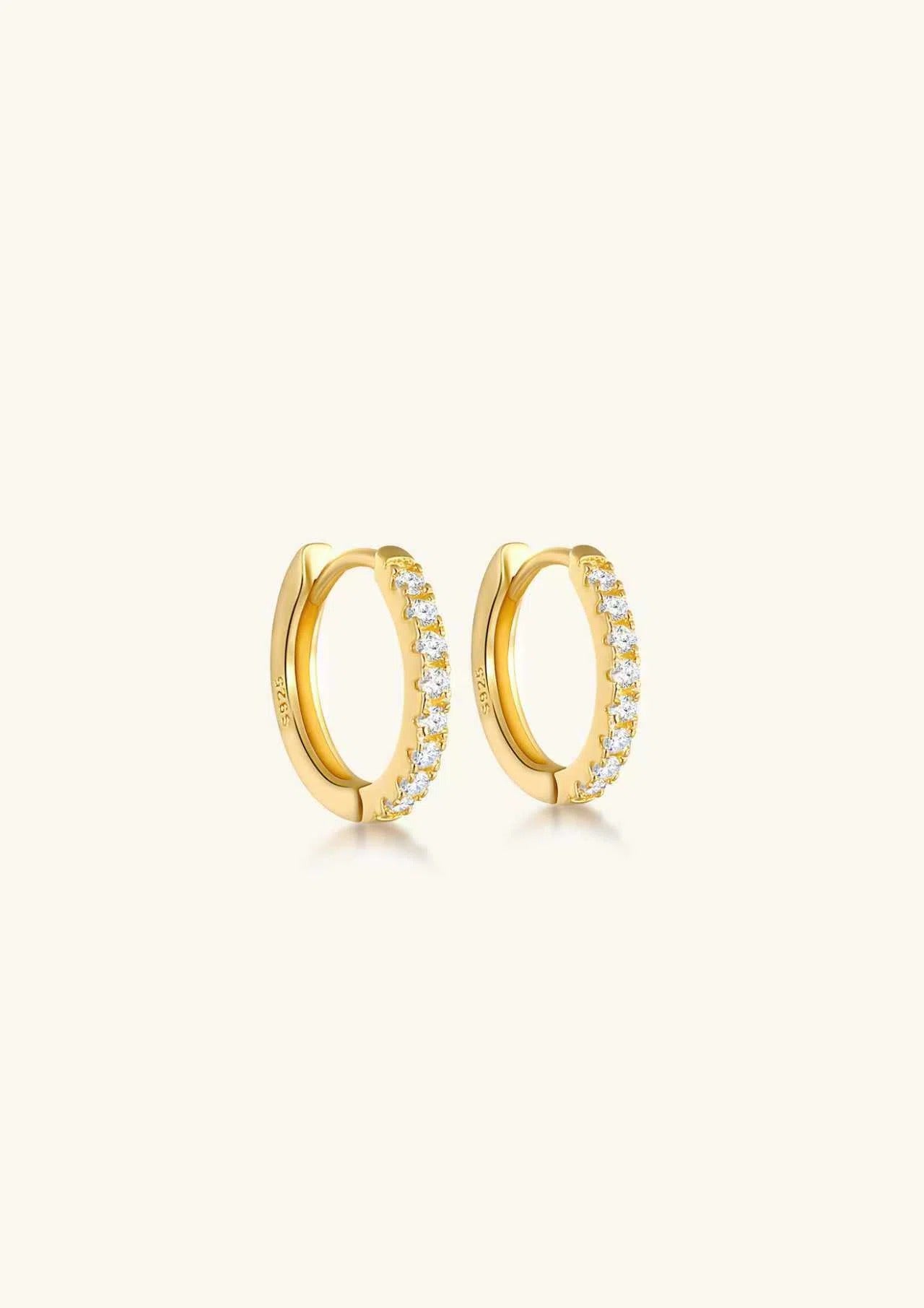 CZ Hoop Earrings