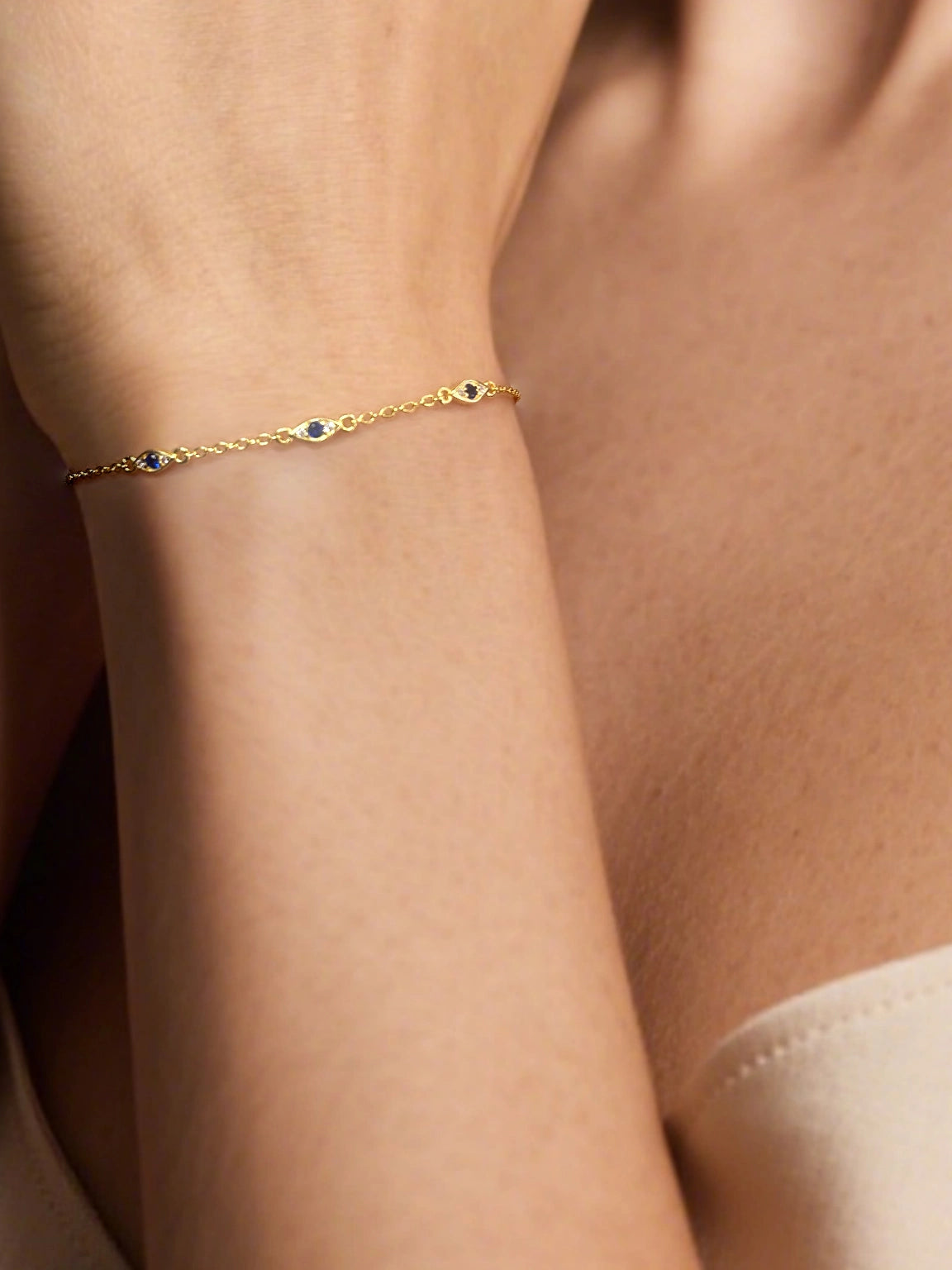 Evil-Eye Chic Bracelet