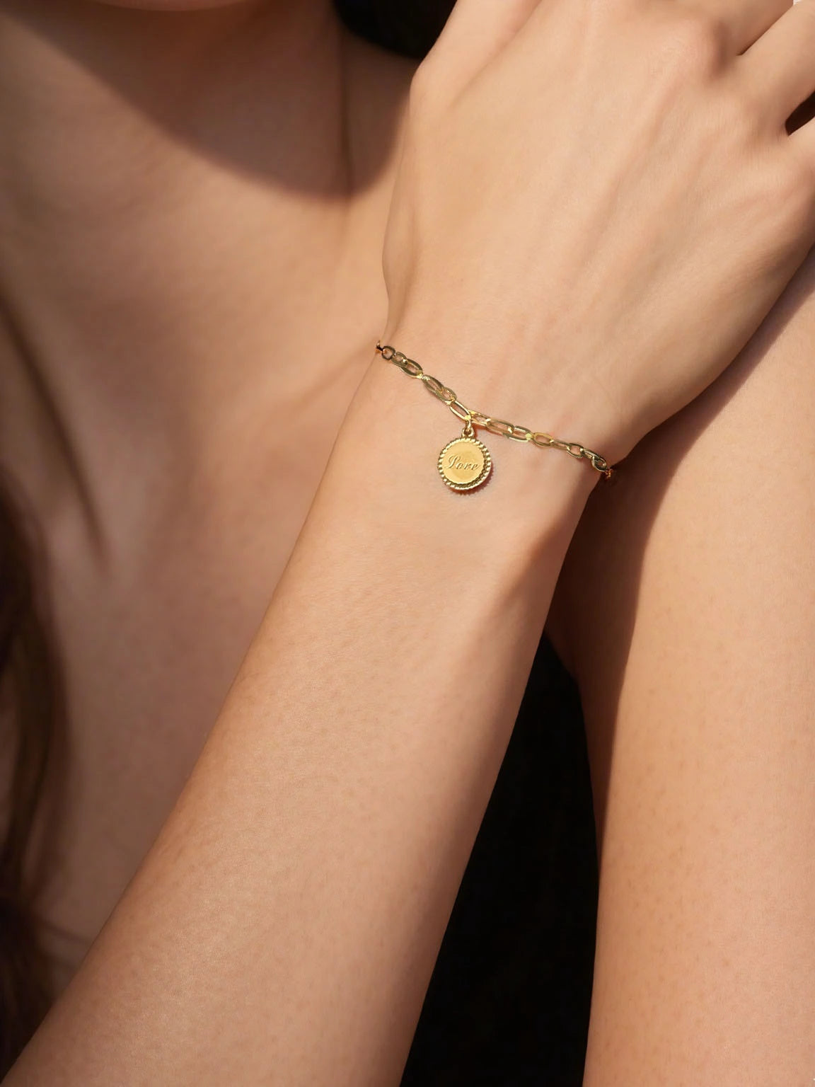 Letter Charm Bracelet