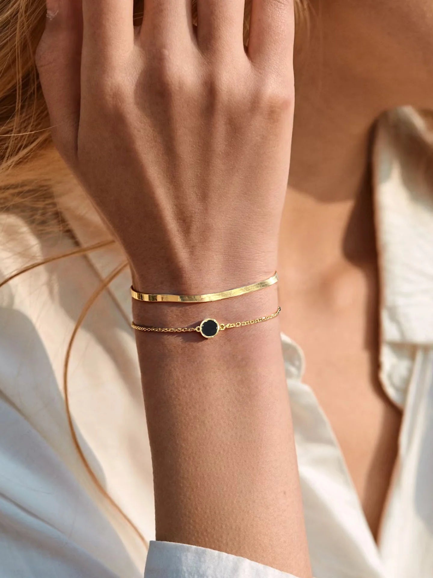 Double-Layer Chain Bracelet