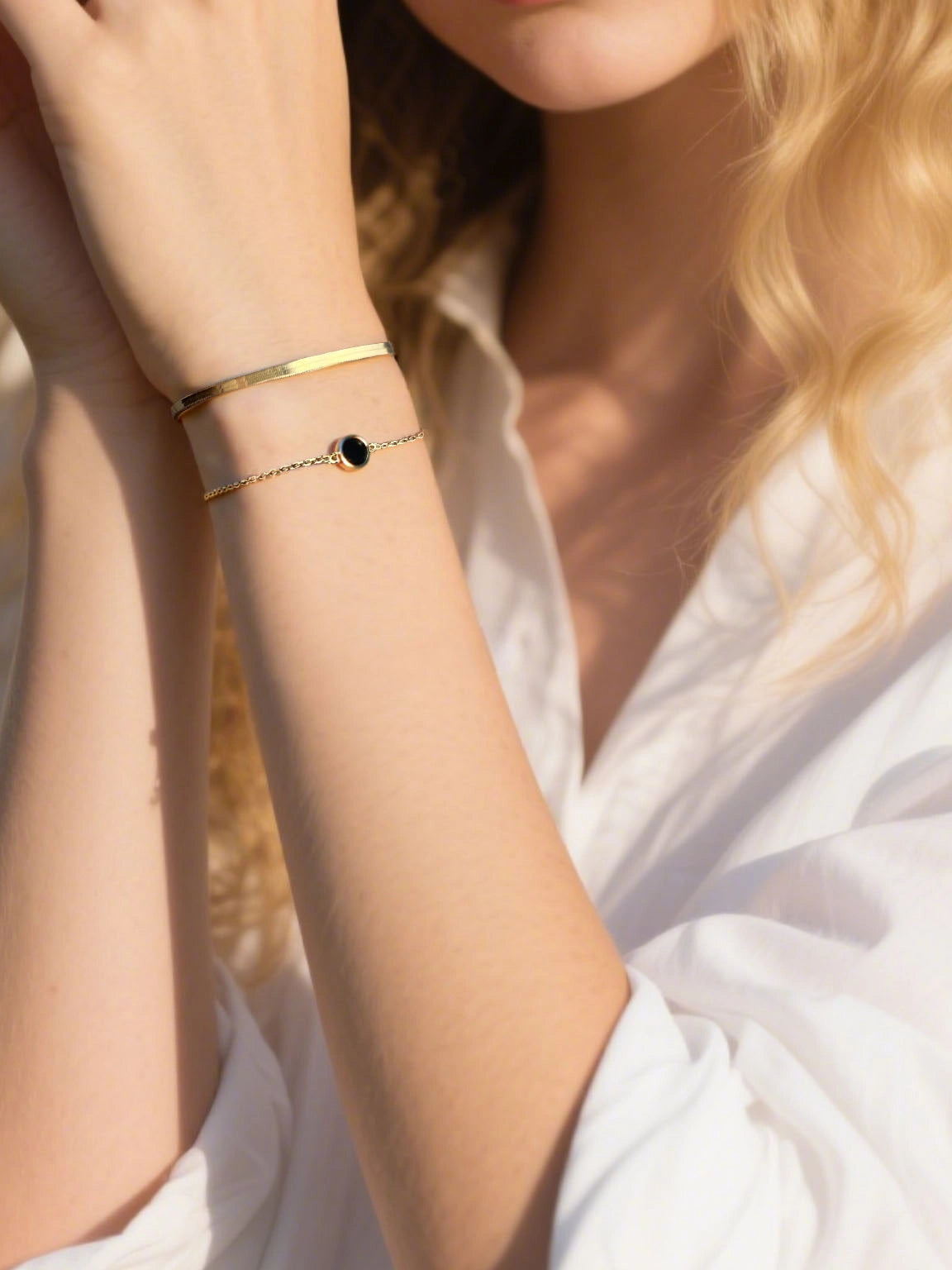 Double-Layer Chain Bracelet