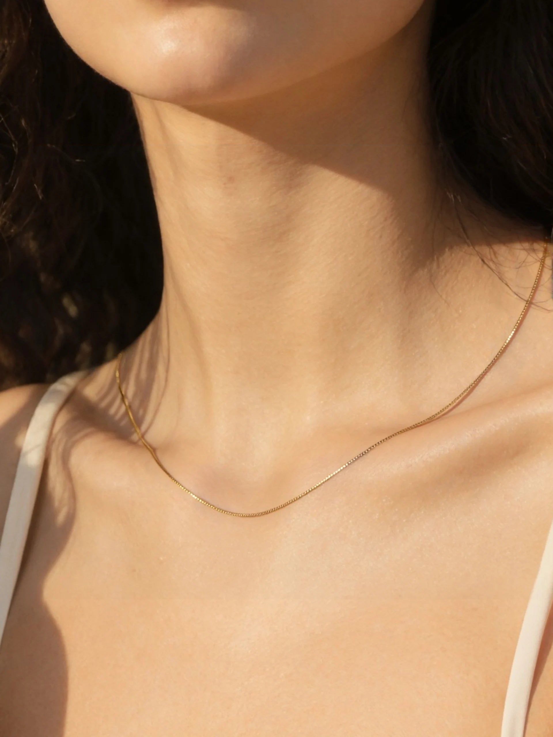 Fluid Thread-Through Necklace