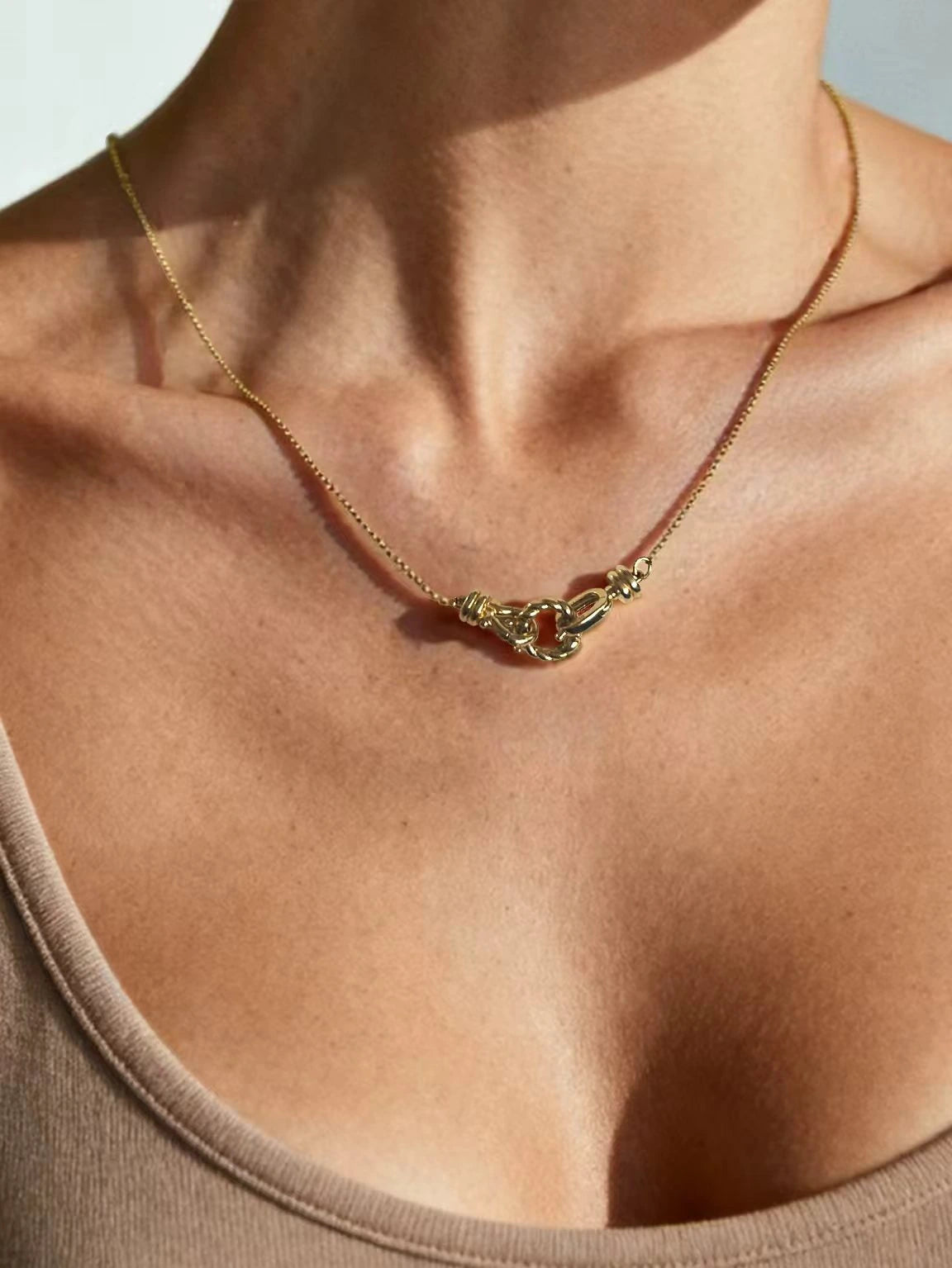 Twisted Adjustable Necklace