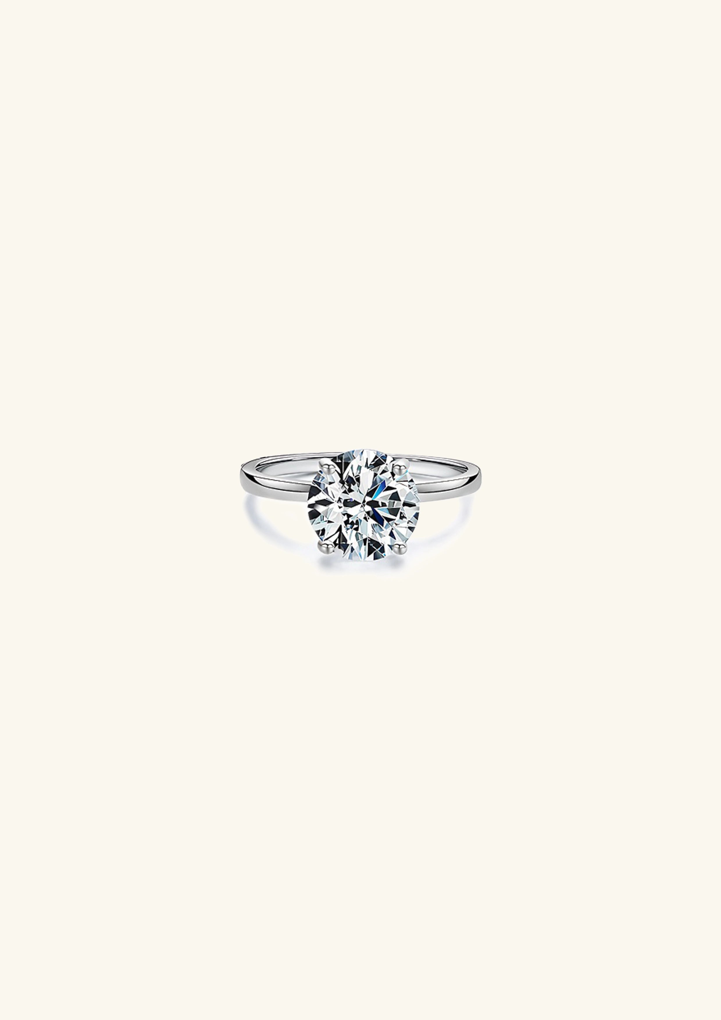 CZ Solitaire Ring