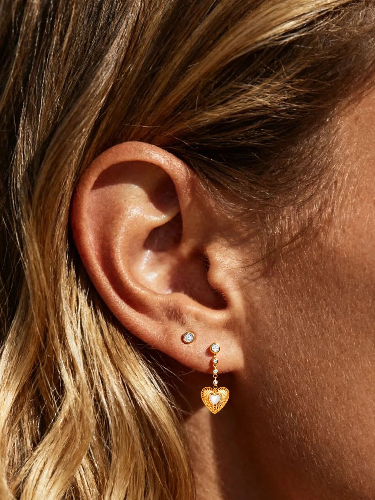 CZ Stud Earrings-Cubic Zirconia Stud Earrings