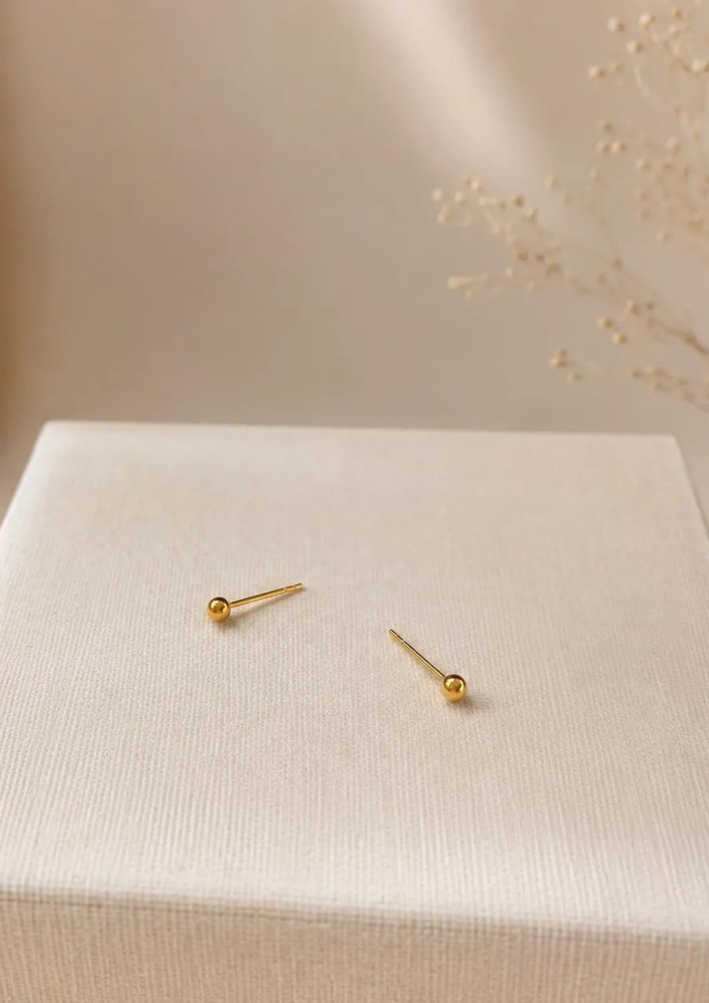 Ball Stud Earrings