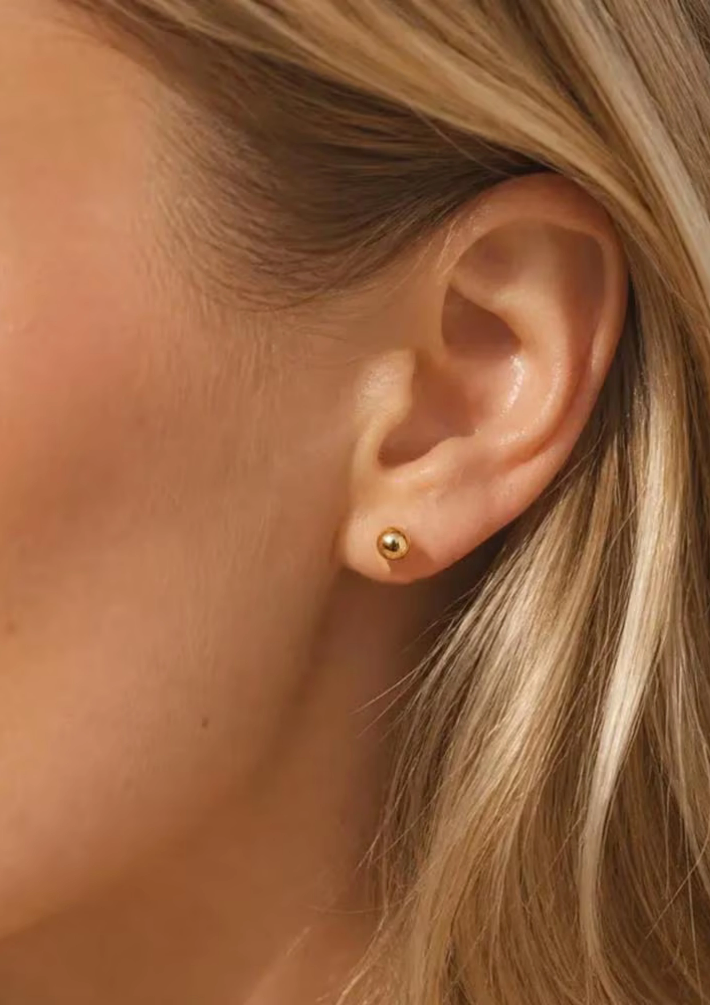 Ball Stud Earrings