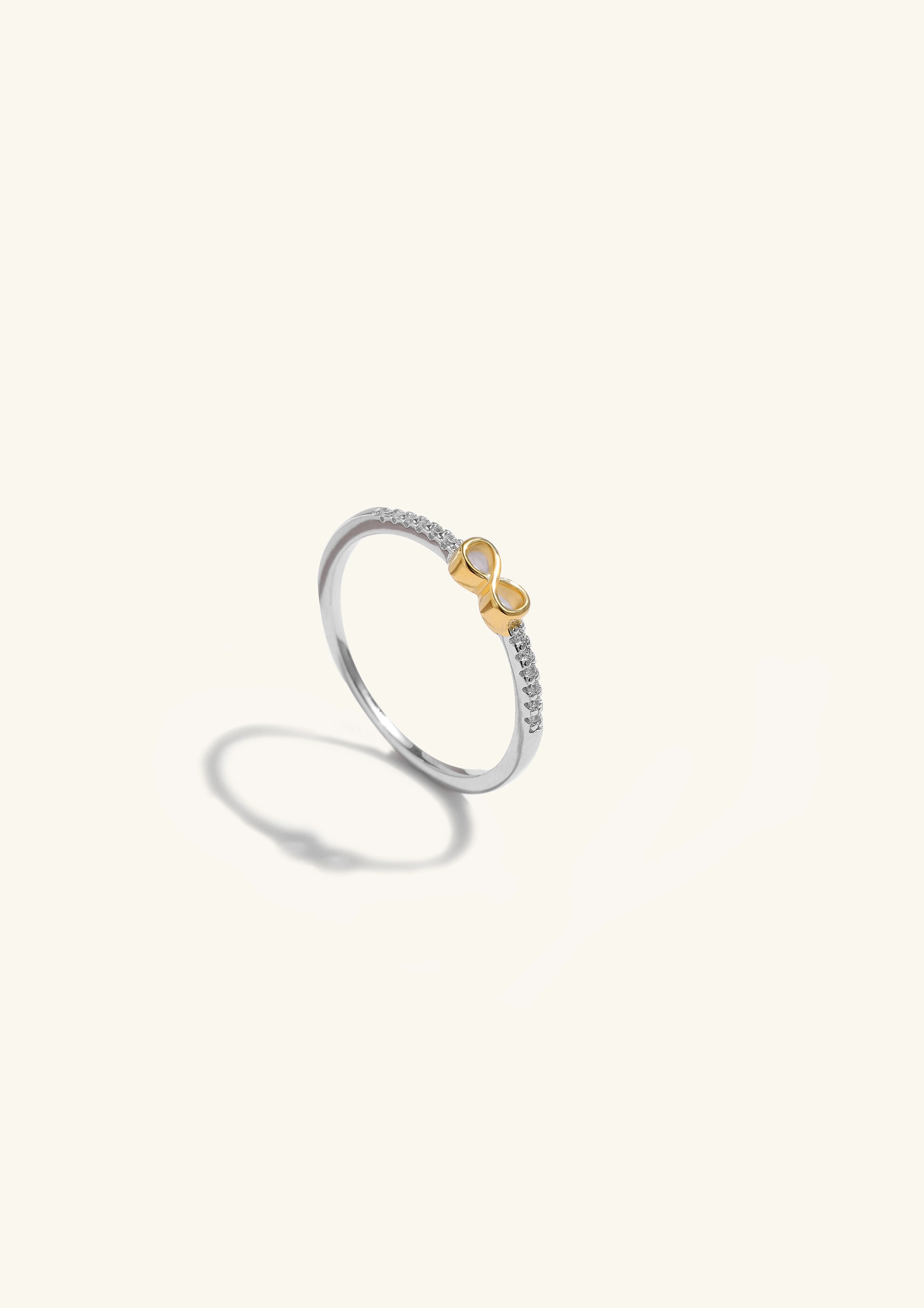 Unalome Knot Ring
