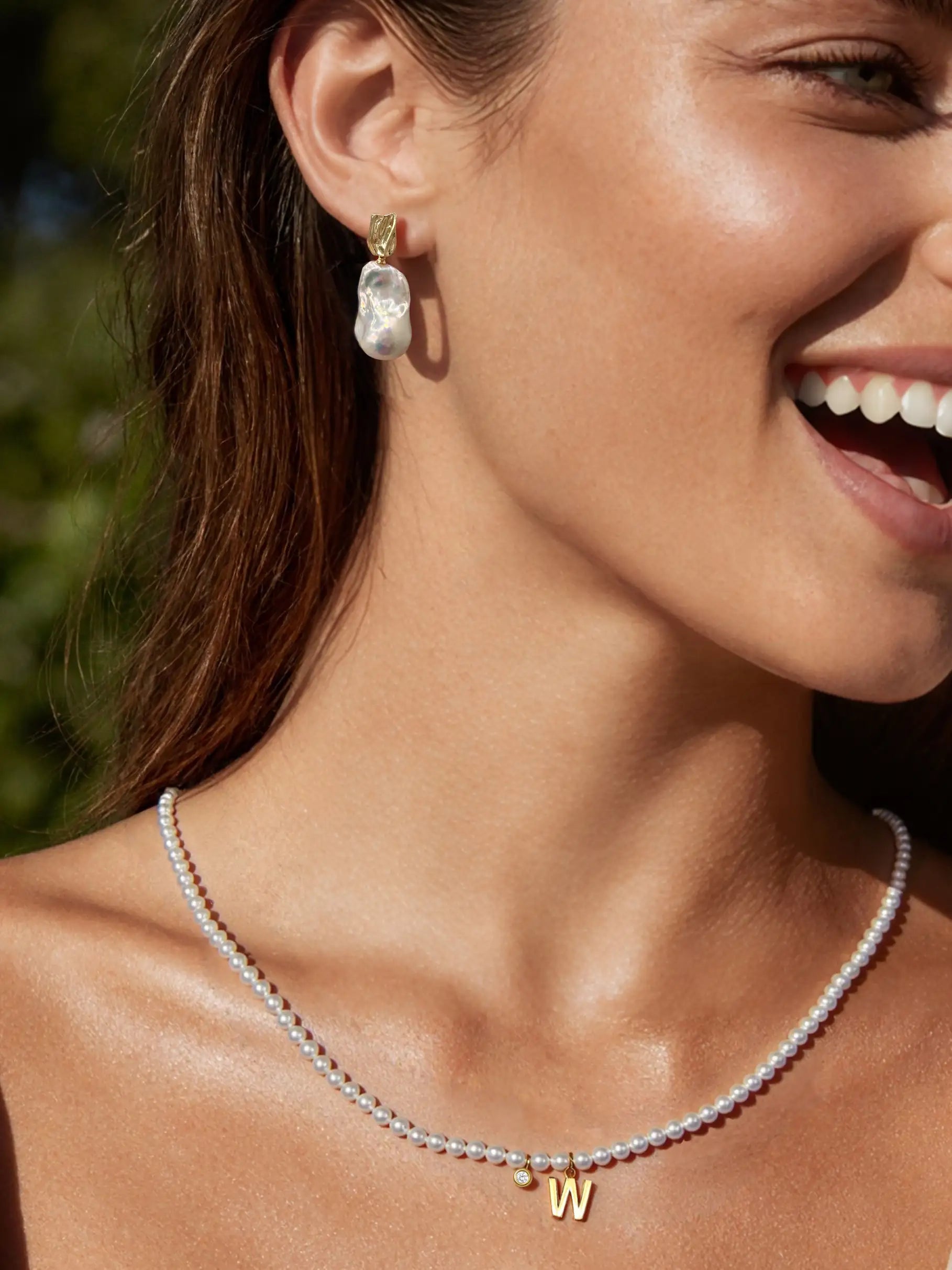 Baroque Pearl Earrings